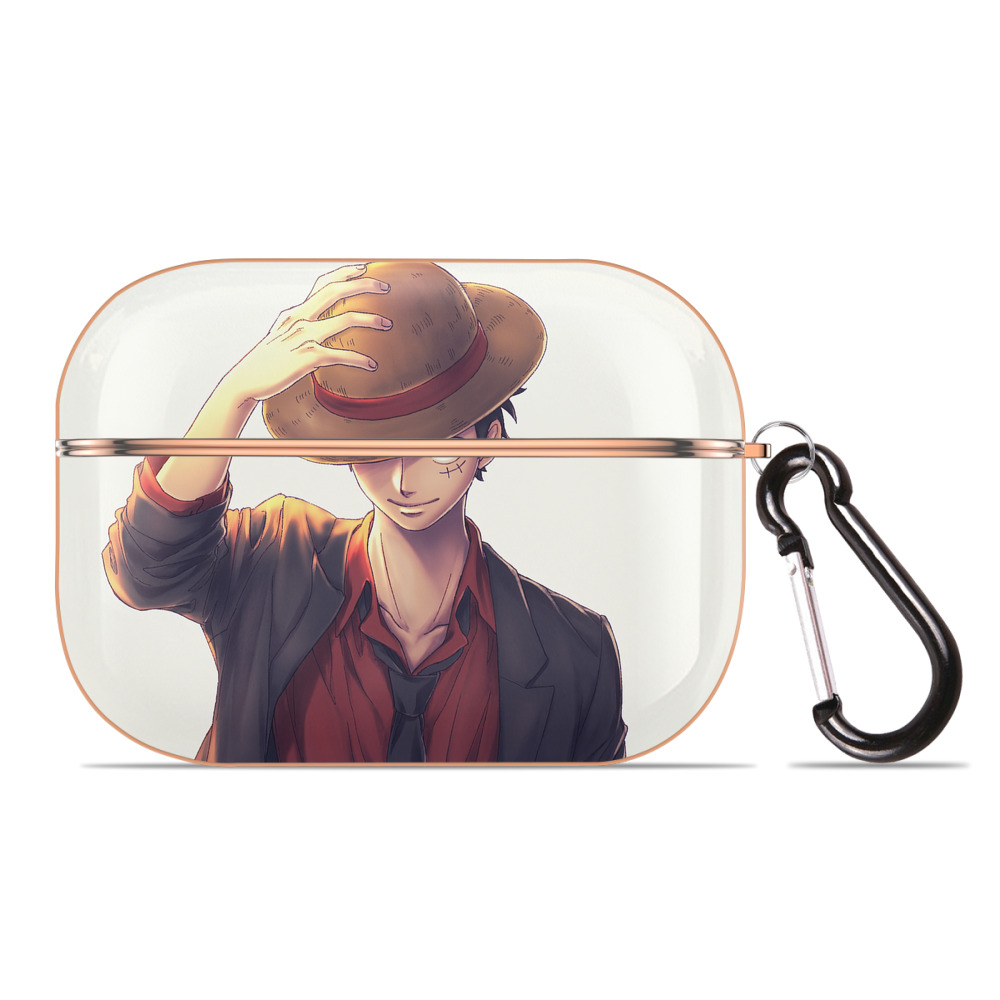 （画像用） ワンピース ONE PIECE 【AirPods Pro用】ハードシェル保護ケース｜耐衝撃・防指紋・カラビナ付き商品仕様