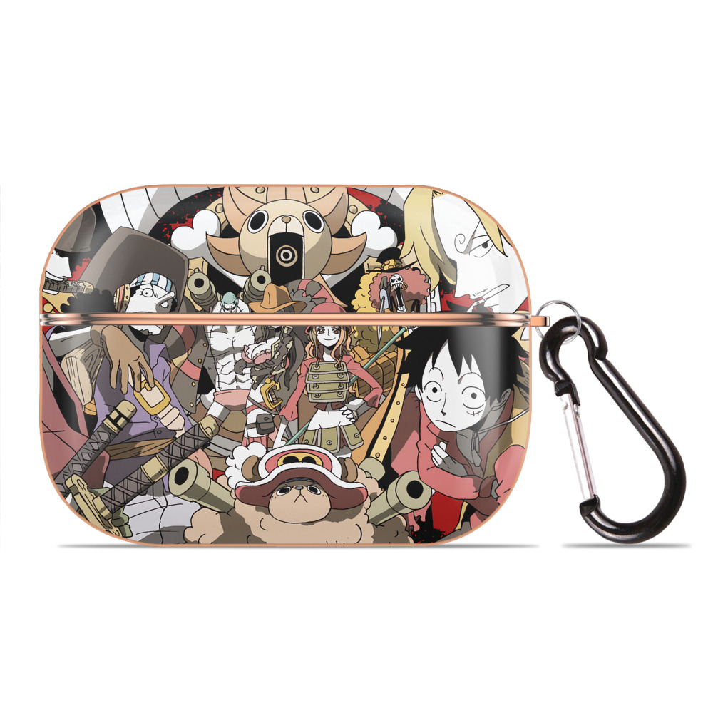 （画像用） ワンピース ONE PIECE 【AirPods Pro用】ハードシェル保護ケース｜耐衝撃・防指紋・カラビナ付き商品仕様