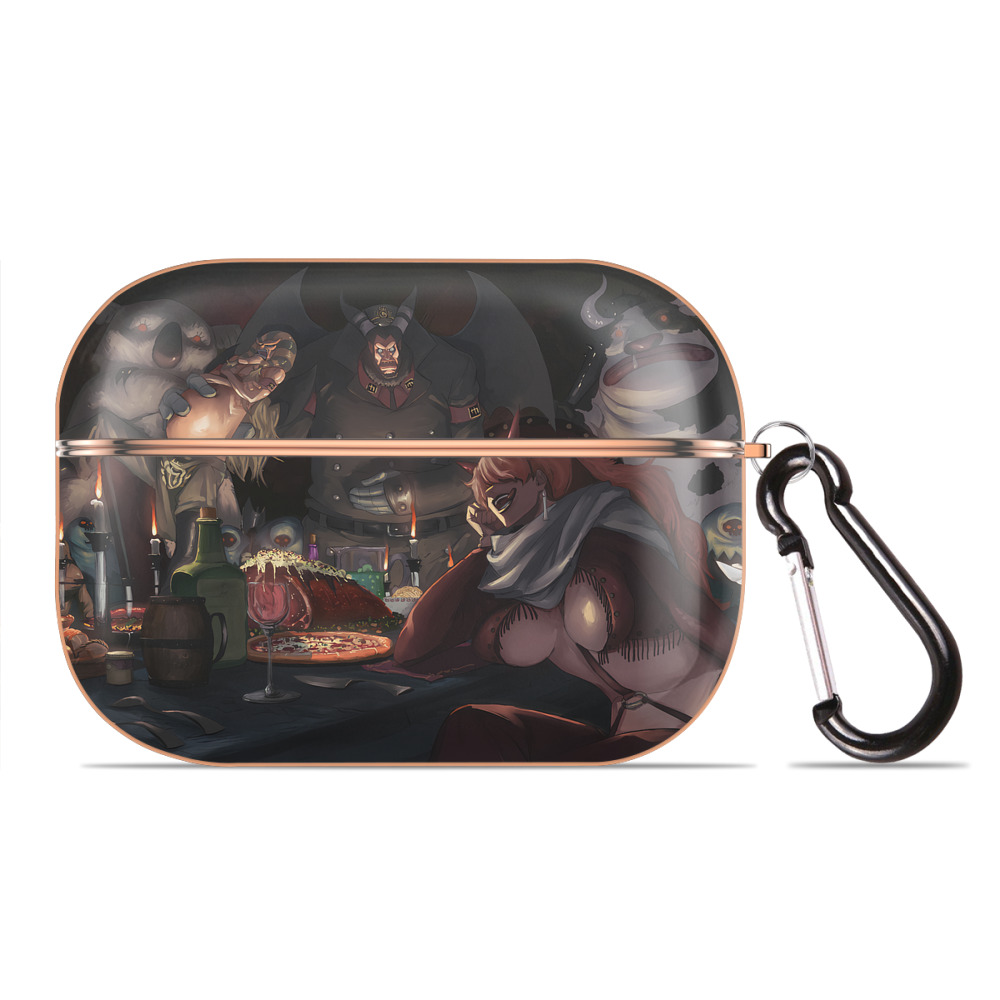 （画像用） ワンピース ONE PIECE 【AirPods Pro用】ハードシェル保護ケース｜耐衝撃・防指紋・カラビナ付き商品仕様