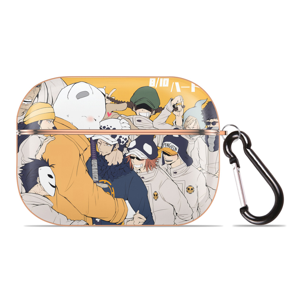 （画像用） ワンピース ONE PIECE 【AirPods Pro用】ハードシェル保護ケース｜耐衝撃・防指紋・カラビナ付き商品仕様