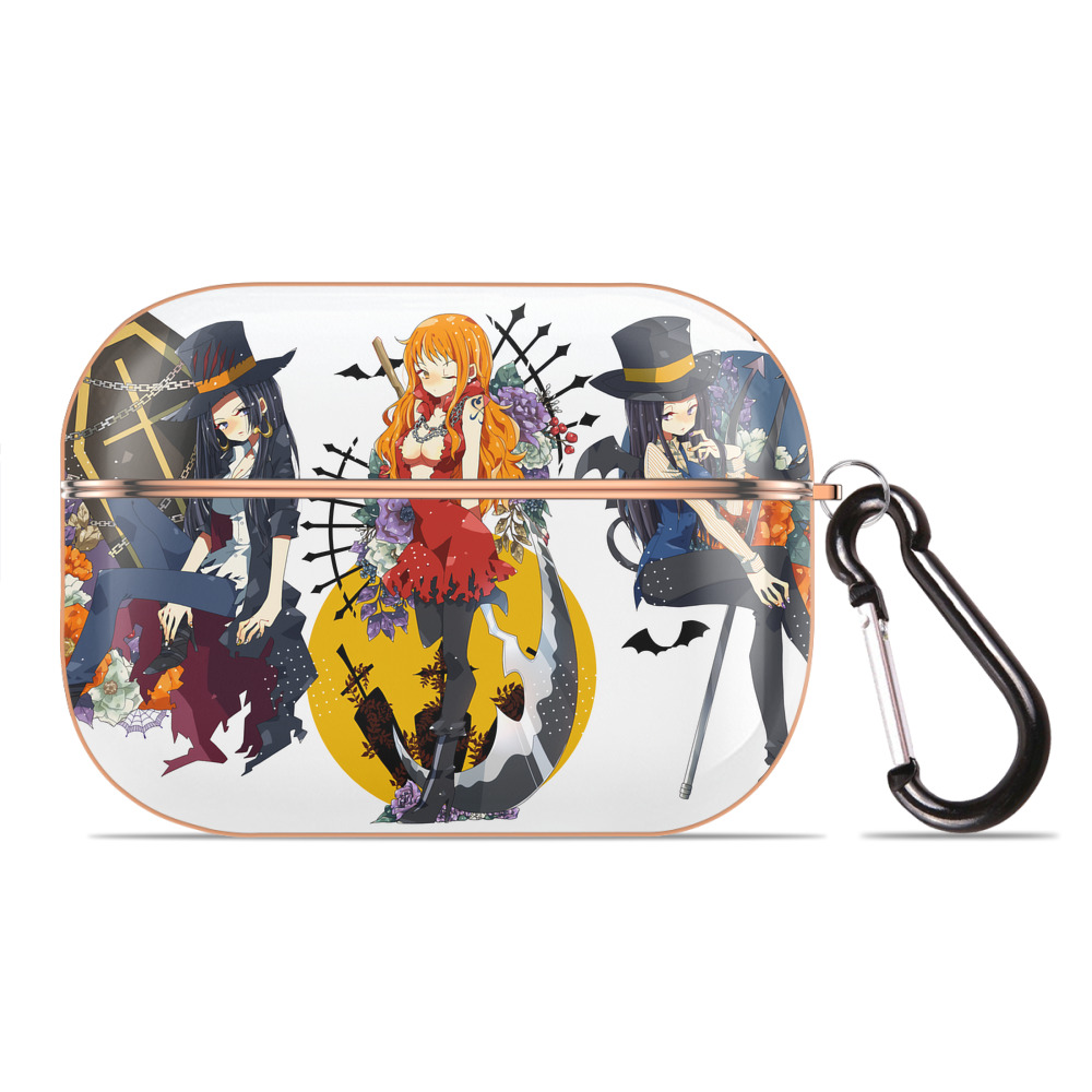 （画像用） ワンピース ONE PIECE 【AirPods Pro用】ハードシェル保護ケース｜耐衝撃・防指紋・カラビナ付き商品仕様