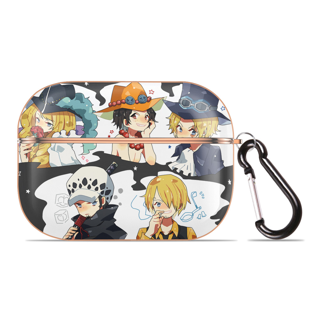 （画像用） ワンピース ONE PIECE 【AirPods Pro用】ハードシェル保護ケース｜耐衝撃・防指紋・カラビナ付き商品仕様