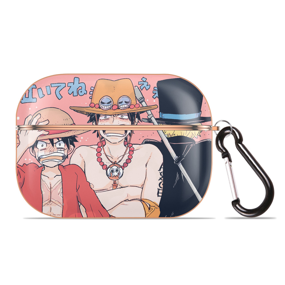 （画像用） ワンピース ONE PIECE 【AirPods Pro用】ハードシェル保護ケース｜耐衝撃・防指紋・カラビナ付き商品仕様