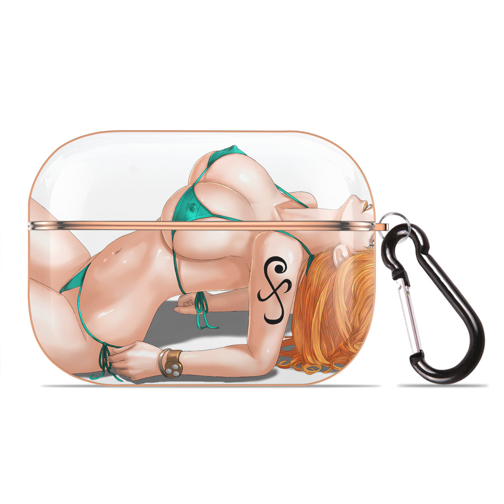 （画像用） ワンピース ONE PIECE 【AirPods Pro用】ハードシェル保護ケース｜耐衝撃・防指紋・カラビナ付き商品仕様