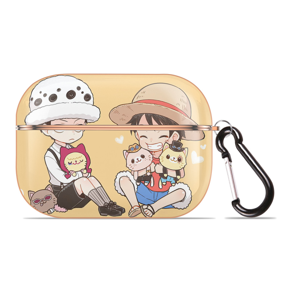 （画像用） ワンピース ONE PIECE 【AirPods Pro用】ハードシェル保護ケース｜耐衝撃・防指紋・カラビナ付き商品仕様