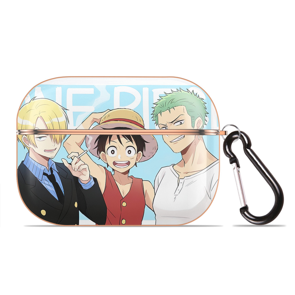 （画像用） ワンピース ONE PIECE 【AirPods Pro用】ハードシェル保護ケース｜耐衝撃・防指紋・カラビナ付き商品仕様