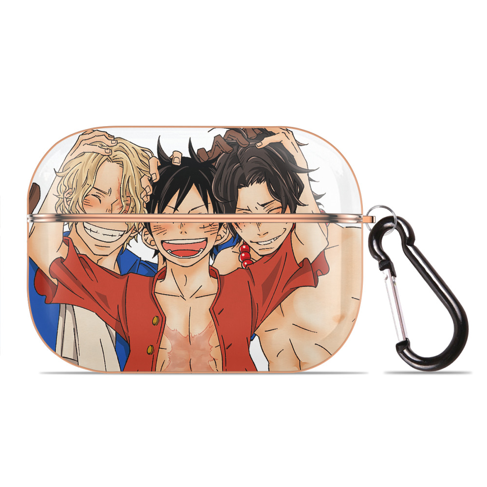 （画像用） ワンピース ONE PIECE 【AirPods Pro用】ハードシェル保護ケース｜耐衝撃・防指紋・カラビナ付き商品仕様