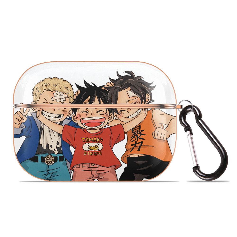 （画像用） ワンピース ONE PIECE 【AirPods Pro用】ハードシェル保護ケース｜耐衝撃・防指紋・カラビナ付き商品仕様