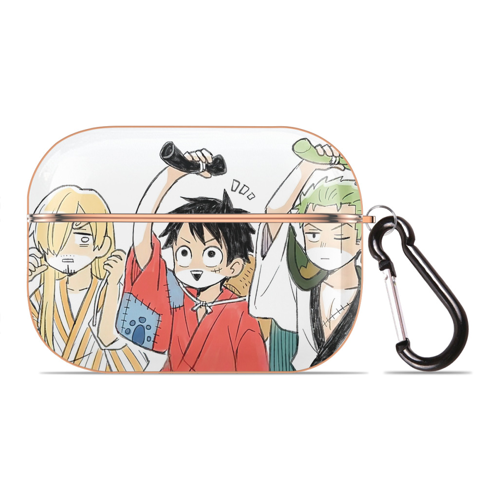 （画像用） ワンピース ONE PIECE 【AirPods Pro用】ハードシェル保護ケース｜耐衝撃・防指紋・カラビナ付き商品仕様