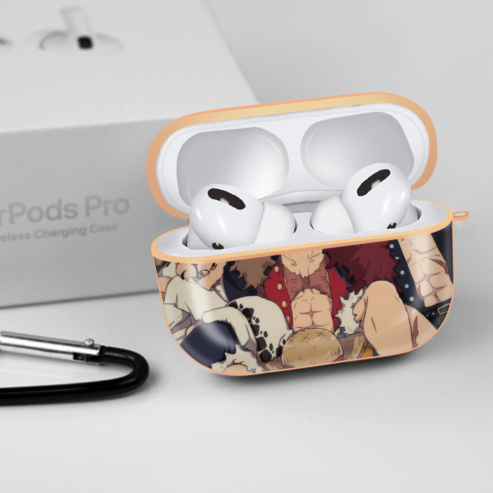 ワンピース ONE PIECE 【AirPods Pro用】ハードシェル保護ケース｜耐衝撃・防指紋・カラビナ付き商品仕様