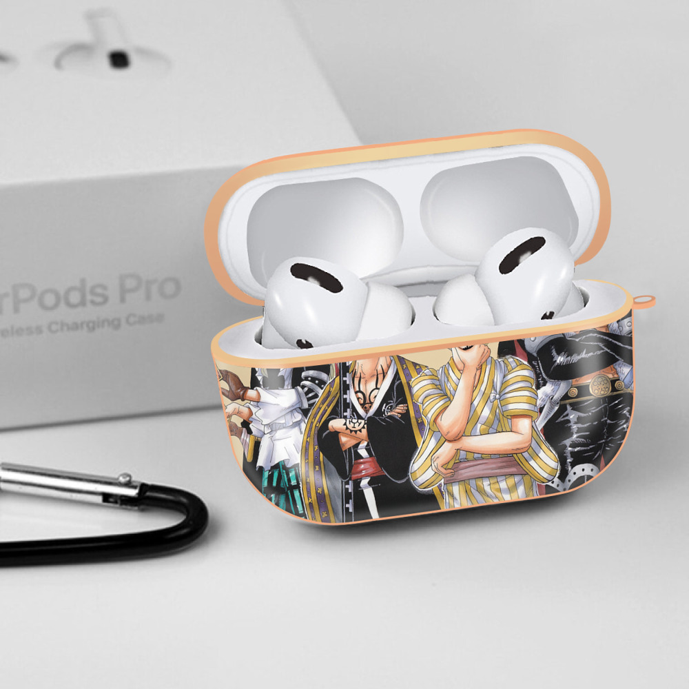 ワンピース ONE PIECE 【AirPods Pro用】ハードシェル保護ケース｜耐衝撃・防指紋・カラビナ付き商品仕様