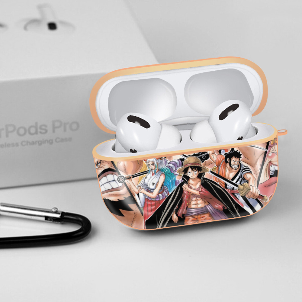 ワンピース ONE PIECE 【AirPods Pro用】ハードシェル保護ケース｜耐衝撃・防指紋・カラビナ付き商品仕様