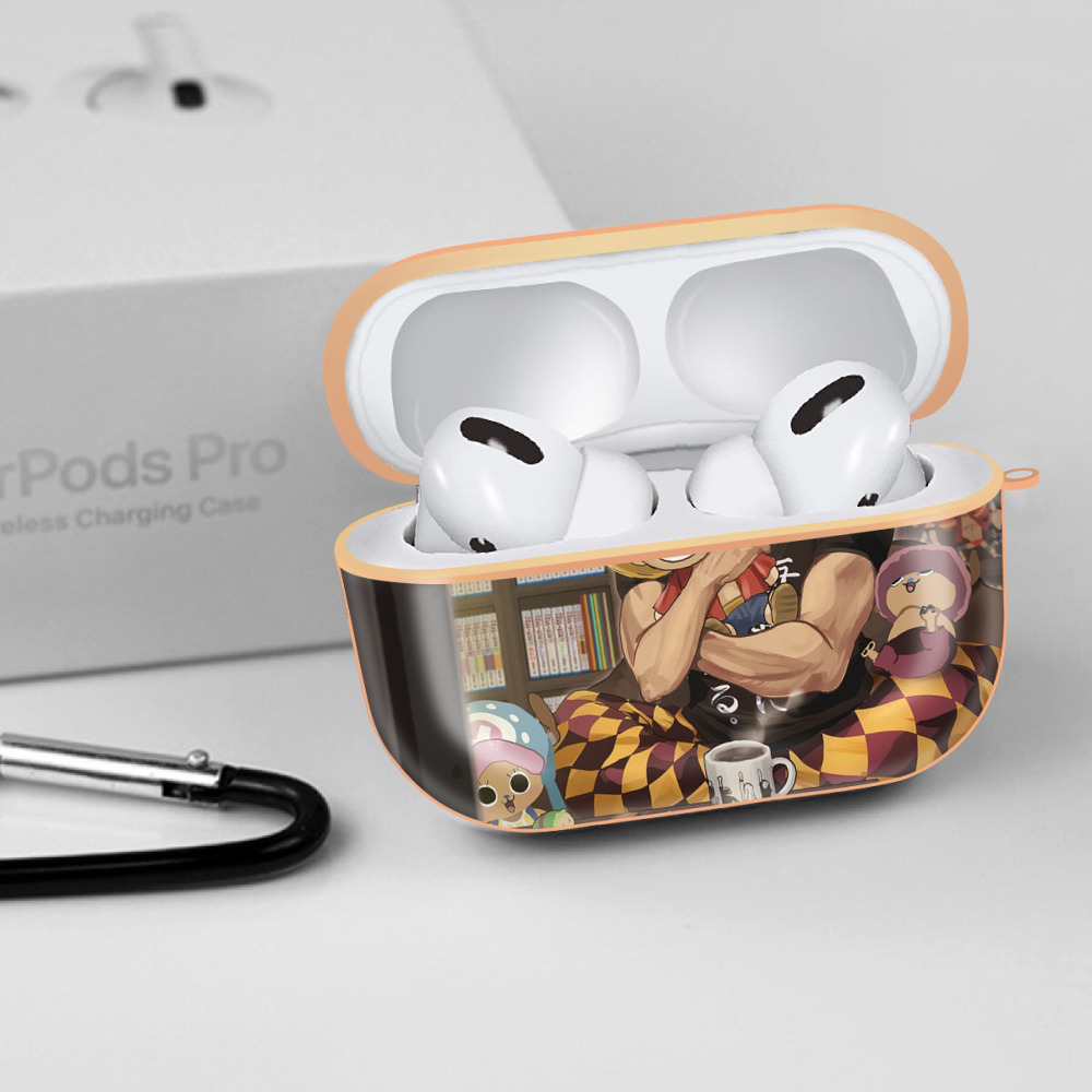 ワンピース ONE PIECE 【AirPods Pro用】ハードシェル保護ケース｜耐衝撃・防指紋・カラビナ付き商品仕様