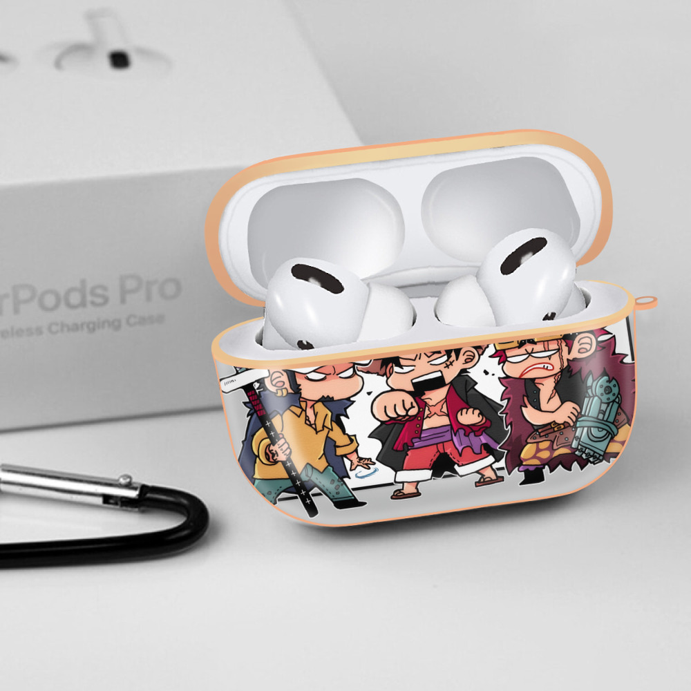 ワンピース ONE PIECE 【AirPods Pro用】ハードシェル保護ケース｜耐衝撃・防指紋・カラビナ付き商品仕様