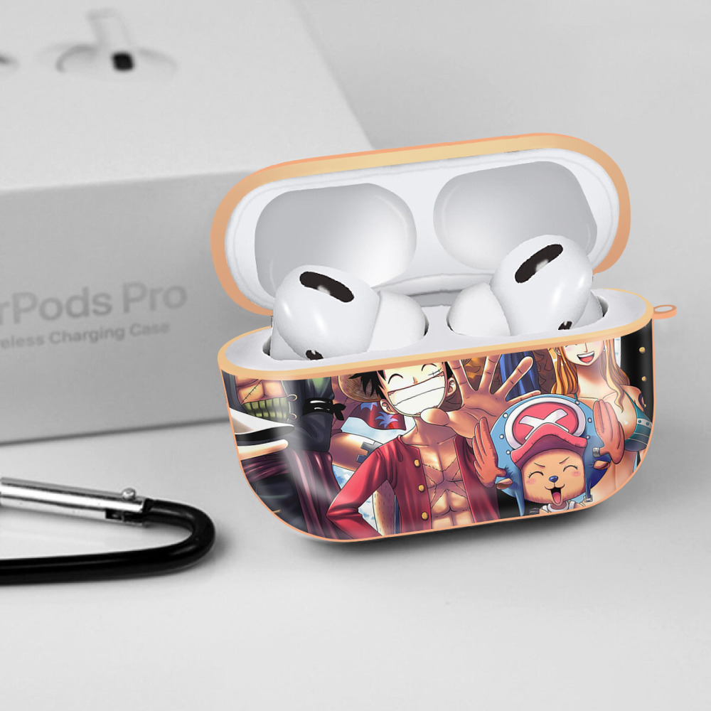 ワンピース ONE PIECE 【AirPods Pro用】ハードシェル保護ケース｜耐衝撃・防指紋・カラビナ付き商品仕様