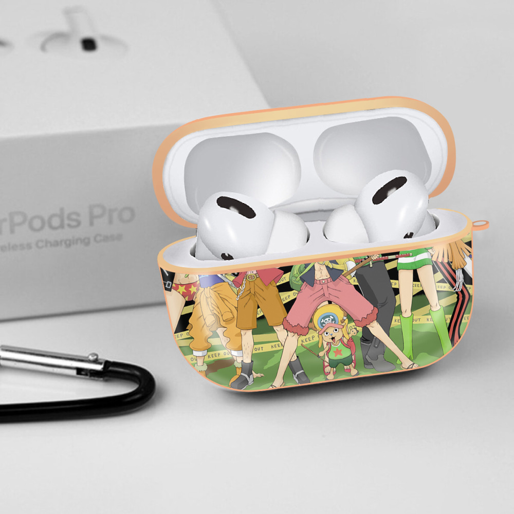 ワンピース ONE PIECE 【AirPods Pro用】ハードシェル保護ケース｜耐衝撃・防指紋・カラビナ付き商品仕様