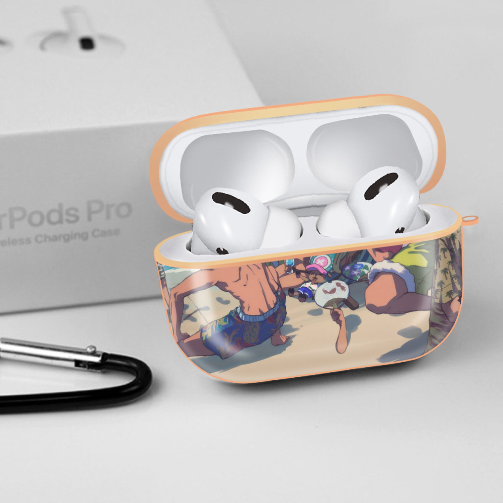 ワンピース ONE PIECE 【AirPods Pro用】ハードシェル保護ケース｜耐衝撃・防指紋・カラビナ付き商品仕様
