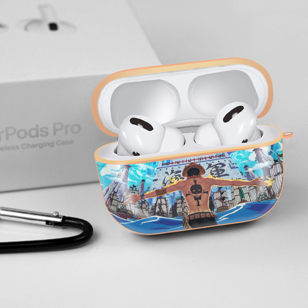 ワンピース ONE PIECE 【AirPods Pro用】ハードシェル保護ケース｜耐衝撃・防指紋・カラビナ付き商品仕様