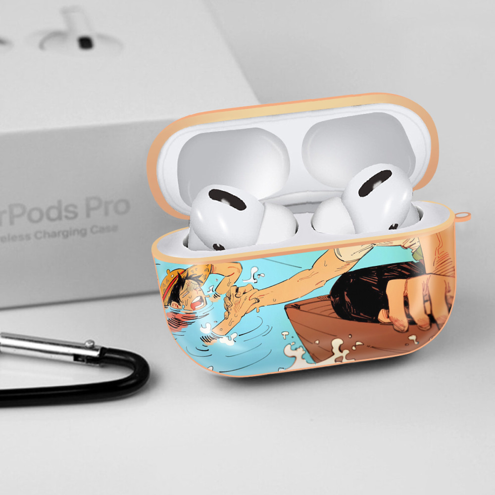 ワンピース ONE PIECE 【AirPods Pro用】ハードシェル保護ケース｜耐衝撃・防指紋・カラビナ付き商品仕様