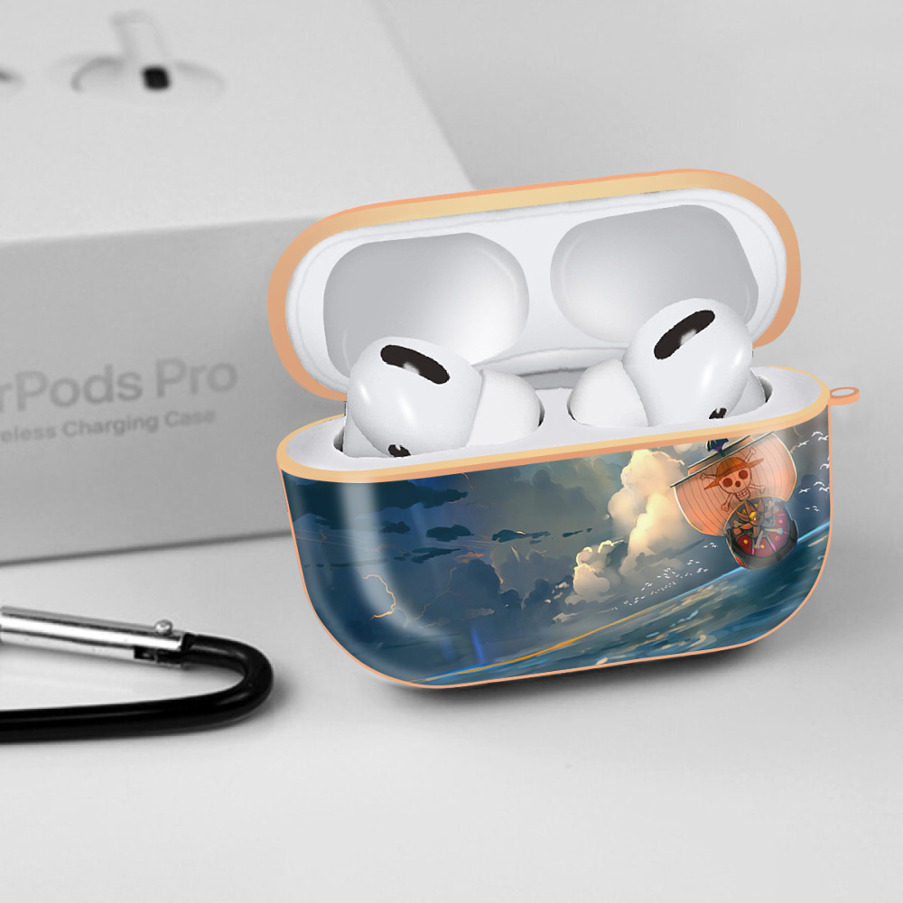 ワンピース ONE PIECE 【AirPods Pro用】ハードシェル保護ケース｜耐衝撃・防指紋・カラビナ付き商品仕様