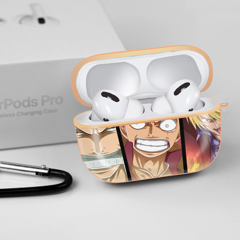 ワンピース ONE PIECE 【AirPods Pro用】ハードシェル保護ケース｜耐衝撃・防指紋・カラビナ付き商品仕様