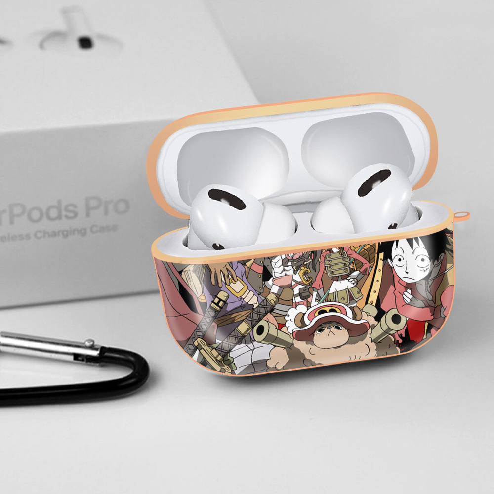 ワンピース ONE PIECE 【AirPods Pro用】ハードシェル保護ケース｜耐衝撃・防指紋・カラビナ付き商品仕様