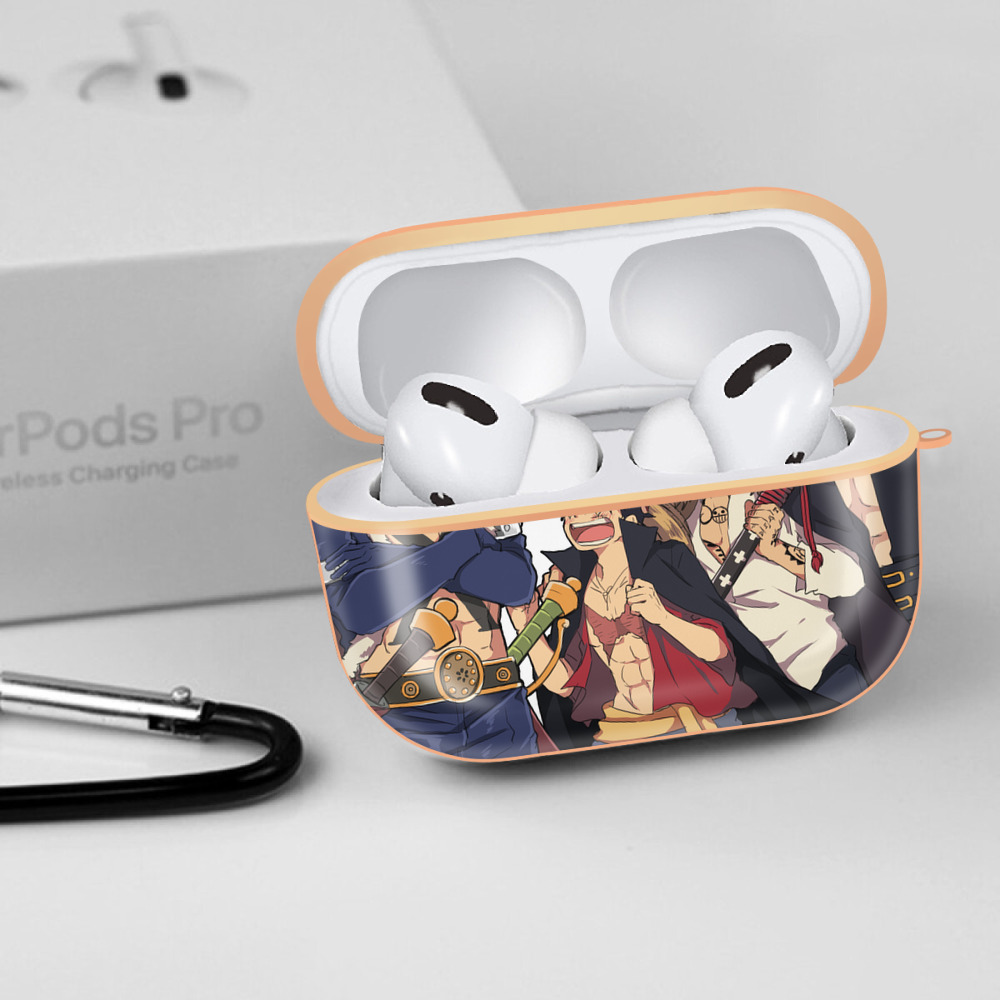 ワンピース ONE PIECE 【AirPods Pro用】ハードシェル保護ケース｜耐衝撃・防指紋・カラビナ付き商品仕様