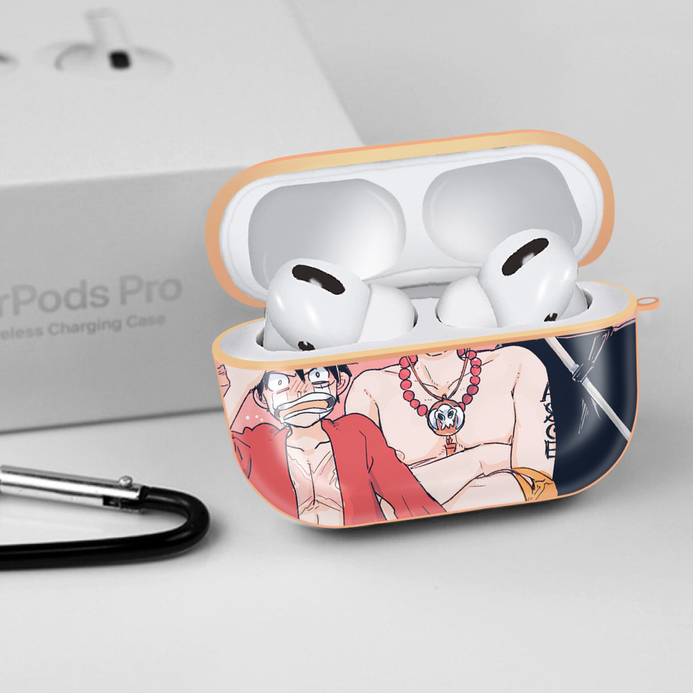 ワンピース ONE PIECE 【AirPods Pro用】ハードシェル保護ケース｜耐衝撃・防指紋・カラビナ付き商品仕様
