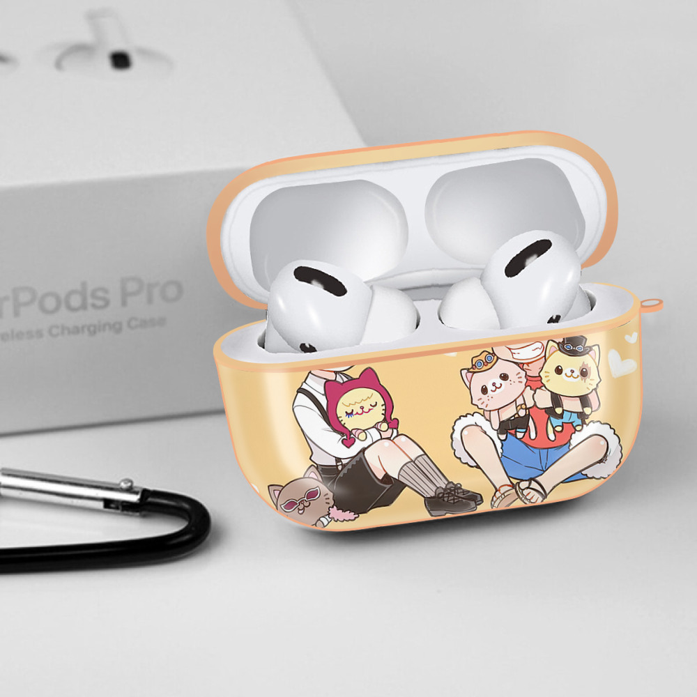 ワンピース ONE PIECE 【AirPods Pro用】ハードシェル保護ケース｜耐衝撃・防指紋・カラビナ付き商品仕様