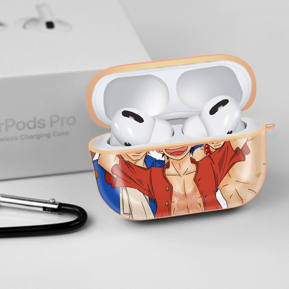 ワンピース ONE PIECE 【AirPods Pro用】ハードシェル保護ケース｜耐衝撃・防指紋・カラビナ付き商品仕様