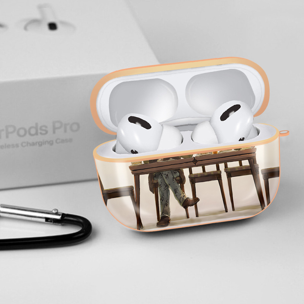 ワンピース ONE PIECE 【AirPods Pro用】ハードシェル保護ケース｜耐衝撃・防指紋・カラビナ付き商品仕様
