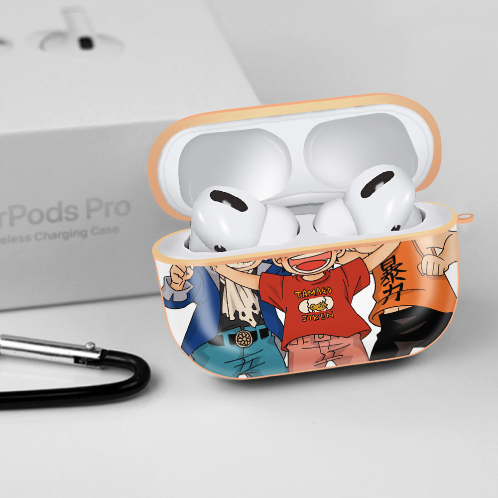 ワンピース ONE PIECE 【AirPods Pro用】ハードシェル保護ケース｜耐衝撃・防指紋・カラビナ付き商品仕様