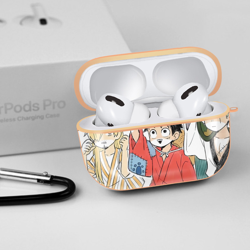 ワンピース ONE PIECE 【AirPods Pro用】ハードシェル保護ケース｜耐衝撃・防指紋・カラビナ付き商品仕様