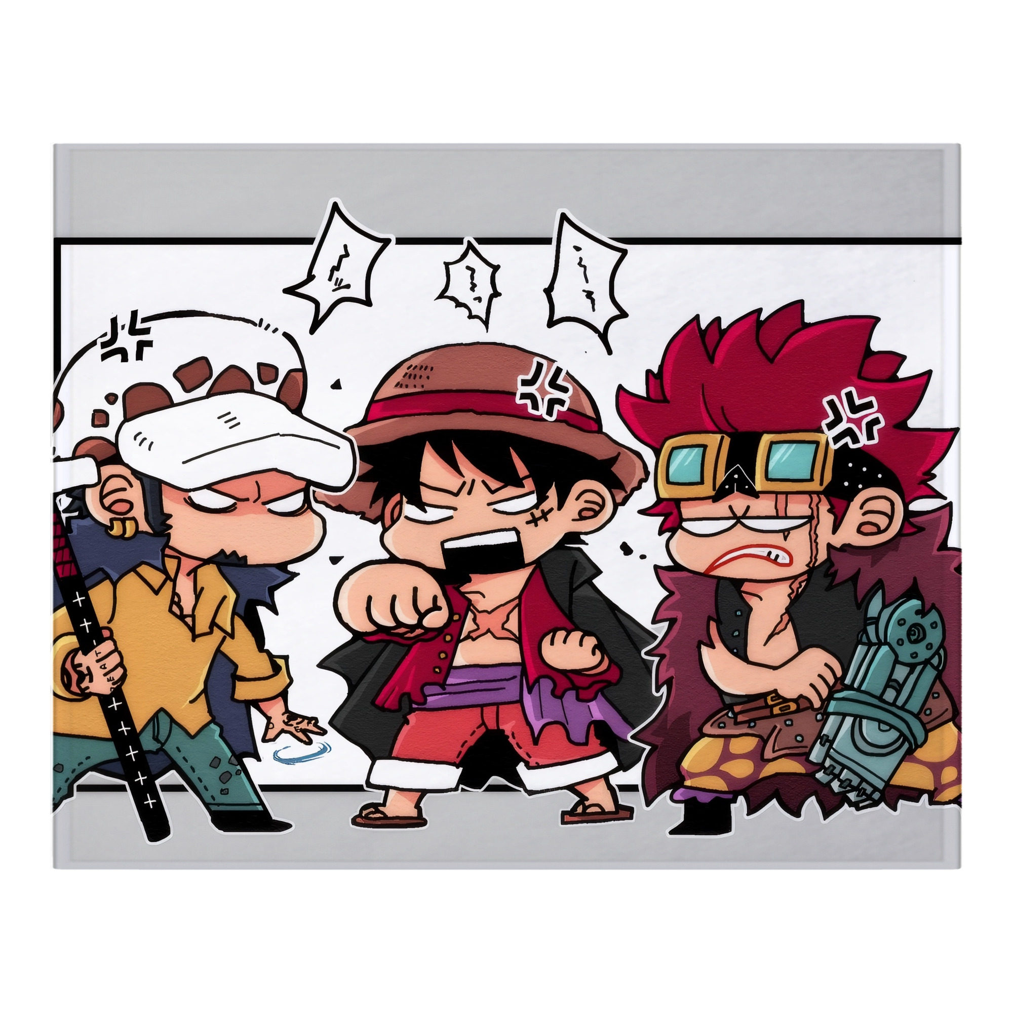 （画像用） ワンピース ONE PIECE フランネルブランケット・多サイズ対応（横型）