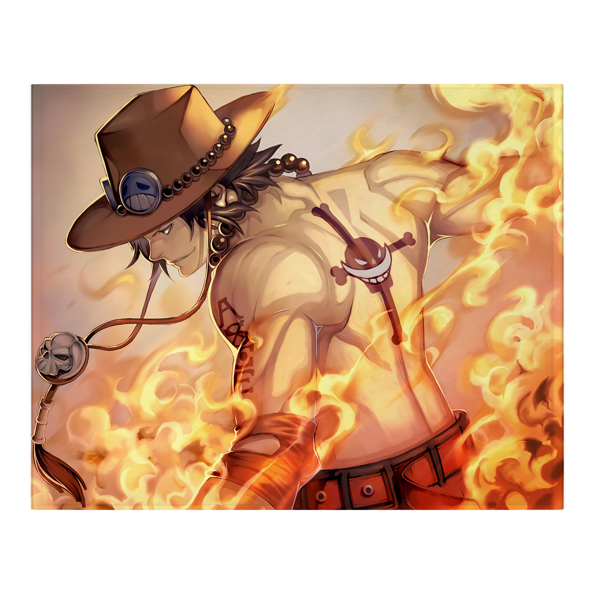 （画像用） ワンピース ONE PIECE フランネルブランケット・多サイズ対応（横型）