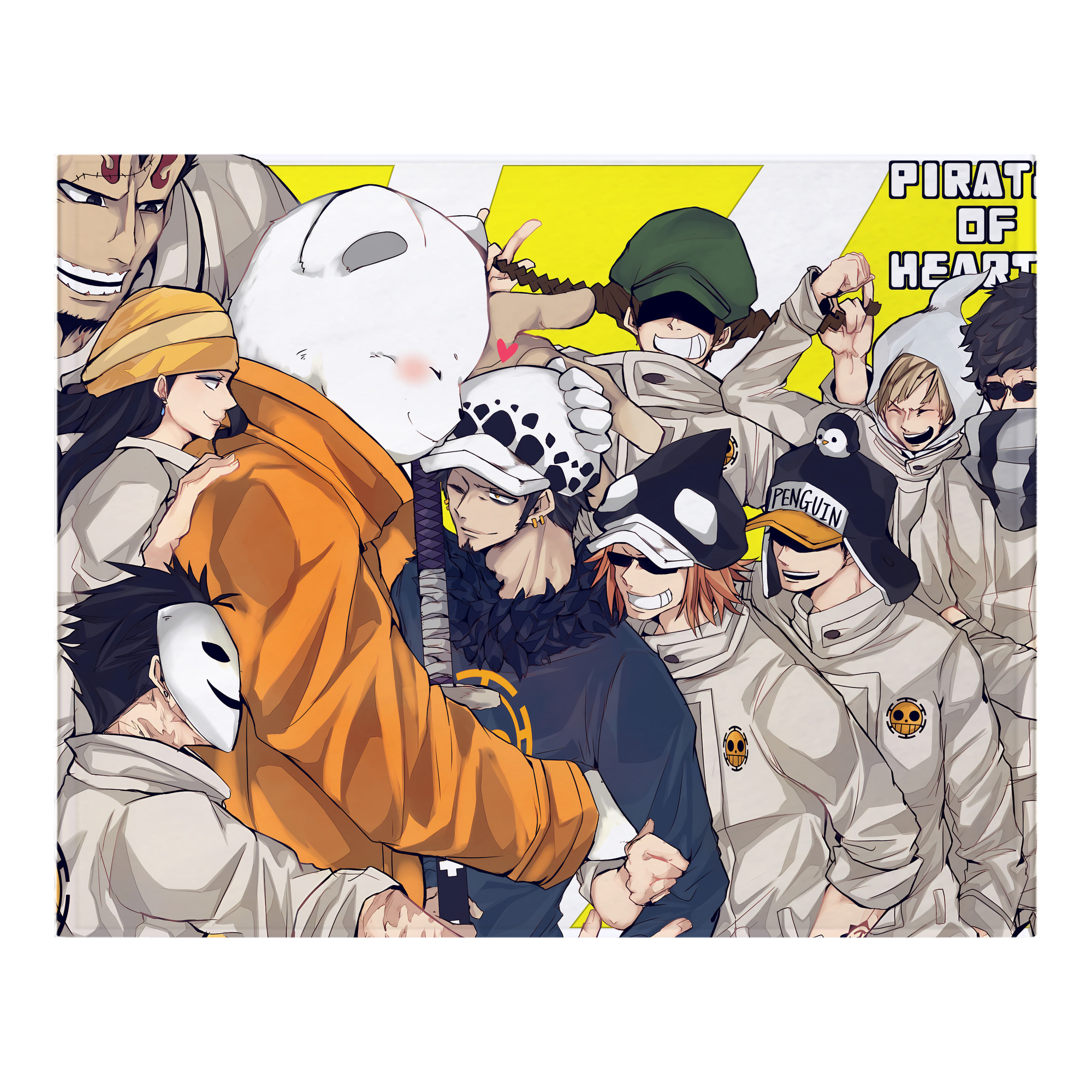 （画像用） ワンピース ONE PIECE フランネルブランケット・多サイズ対応（横型）