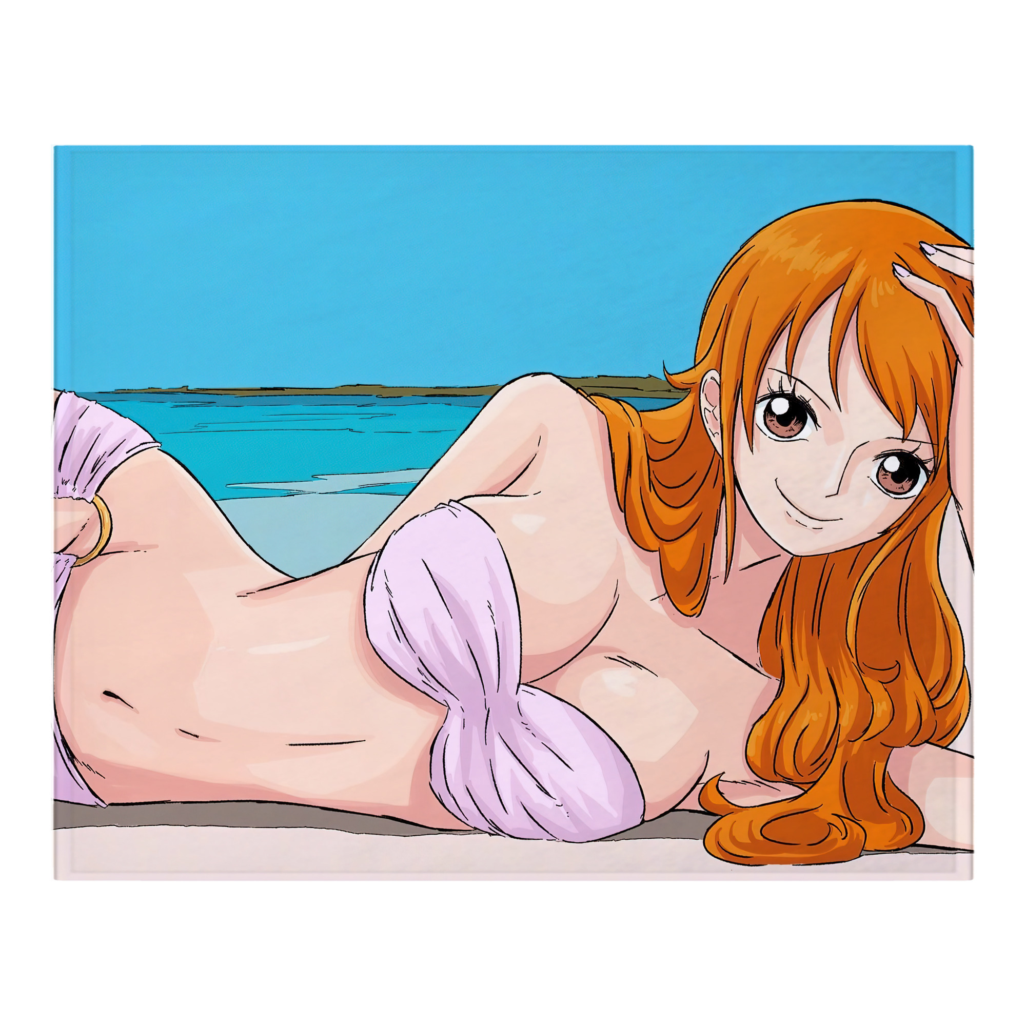 （画像用） ワンピース ONE PIECE フランネルブランケット・多サイズ対応（横型）