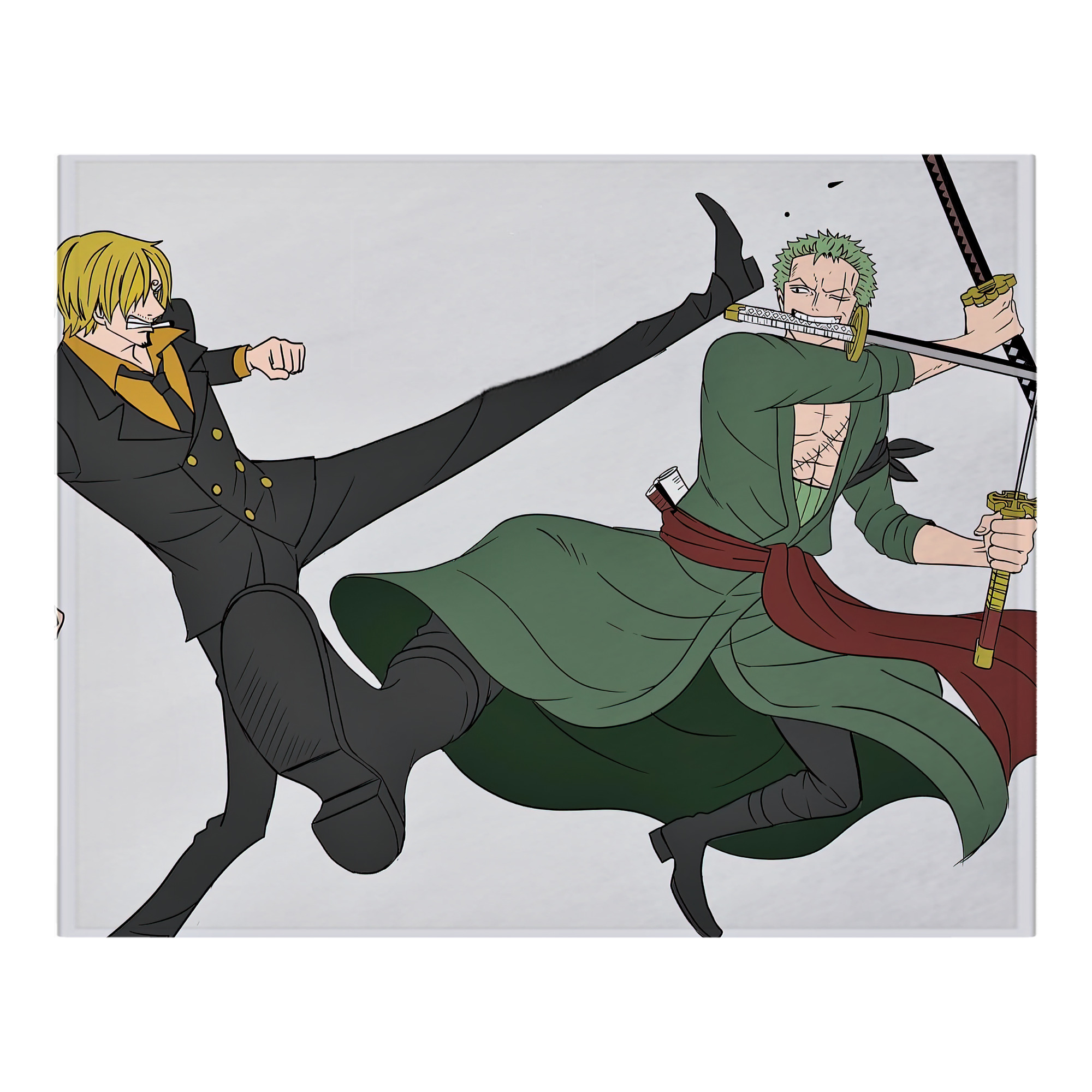 （画像用） ワンピース ONE PIECE フランネルブランケット・多サイズ対応（横型）