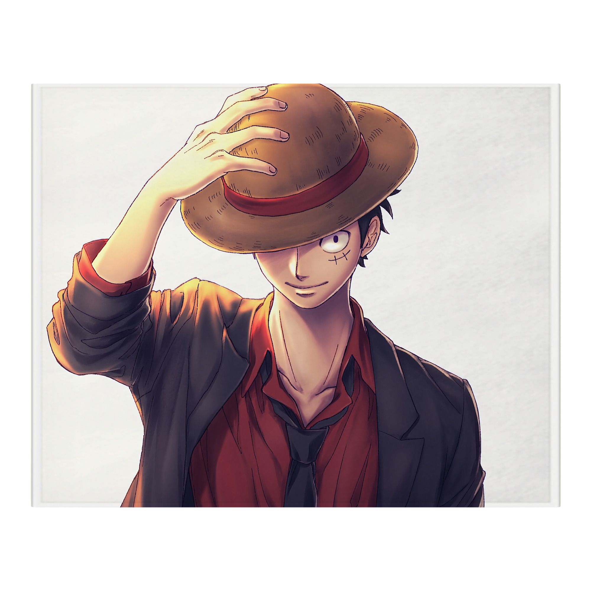 （画像用） ワンピース ONE PIECE フランネルブランケット・多サイズ対応（横型）