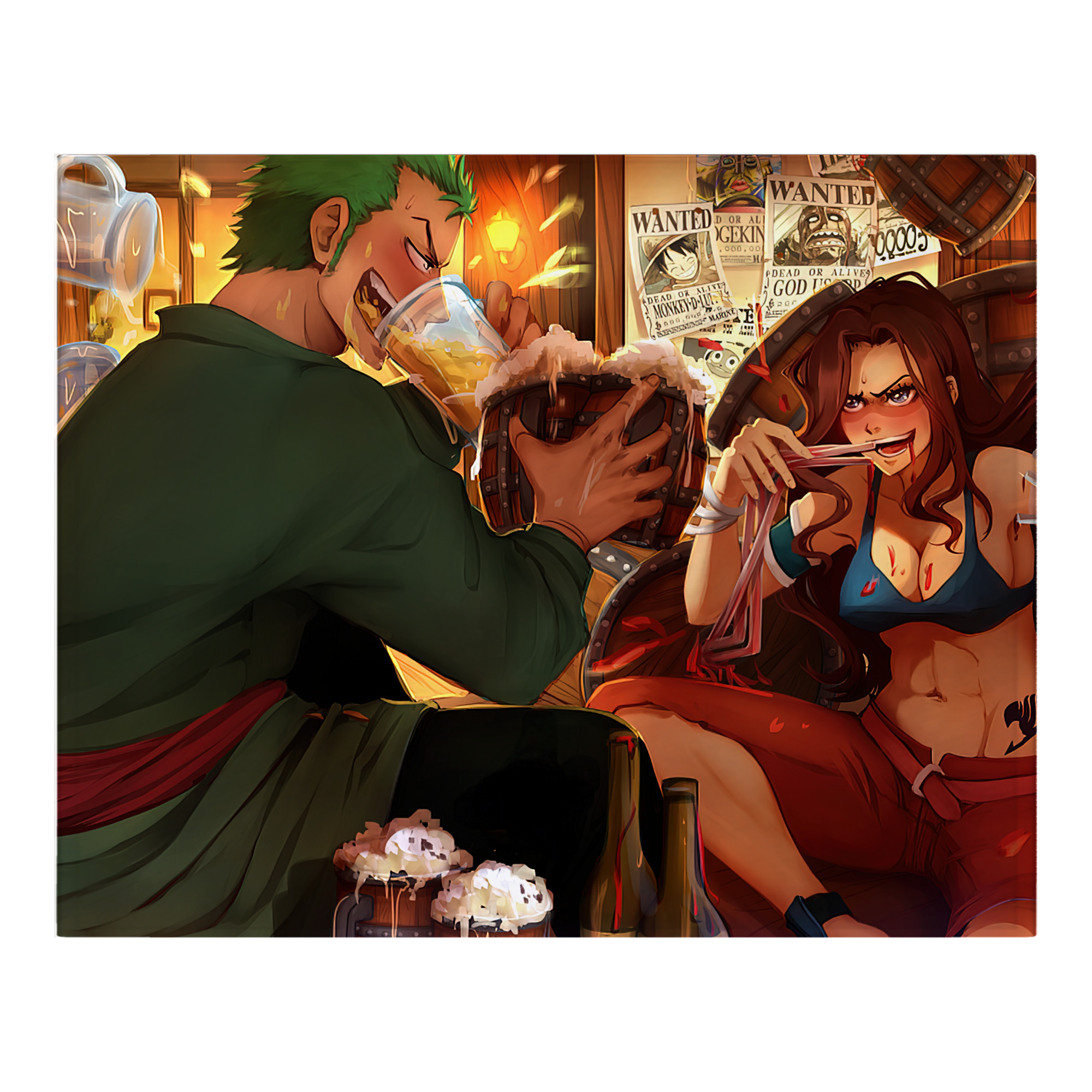 （画像用） ワンピース ONE PIECE フランネルブランケット・多サイズ対応（横型）