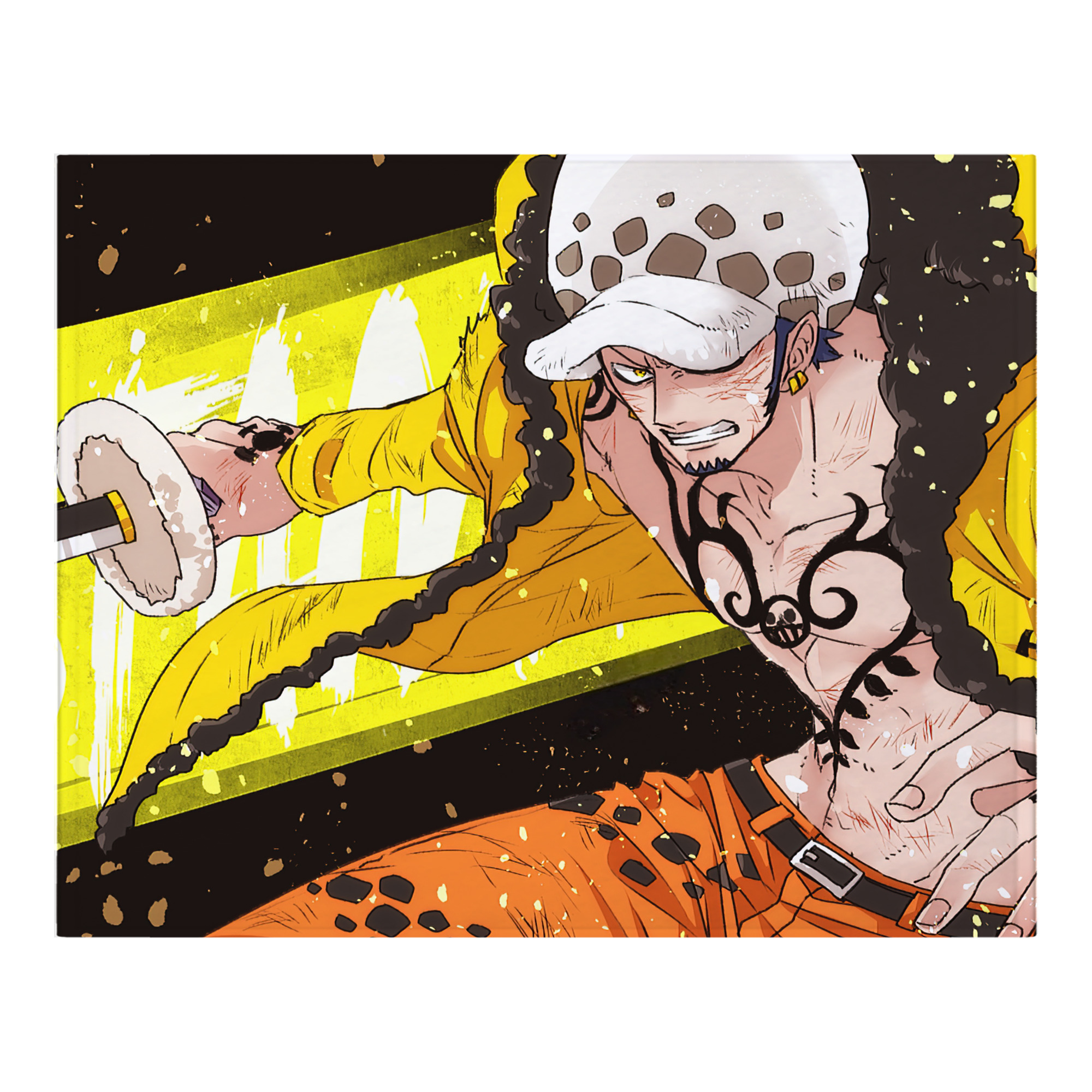 （画像用） ワンピース ONE PIECE フランネルブランケット・多サイズ対応（横型）