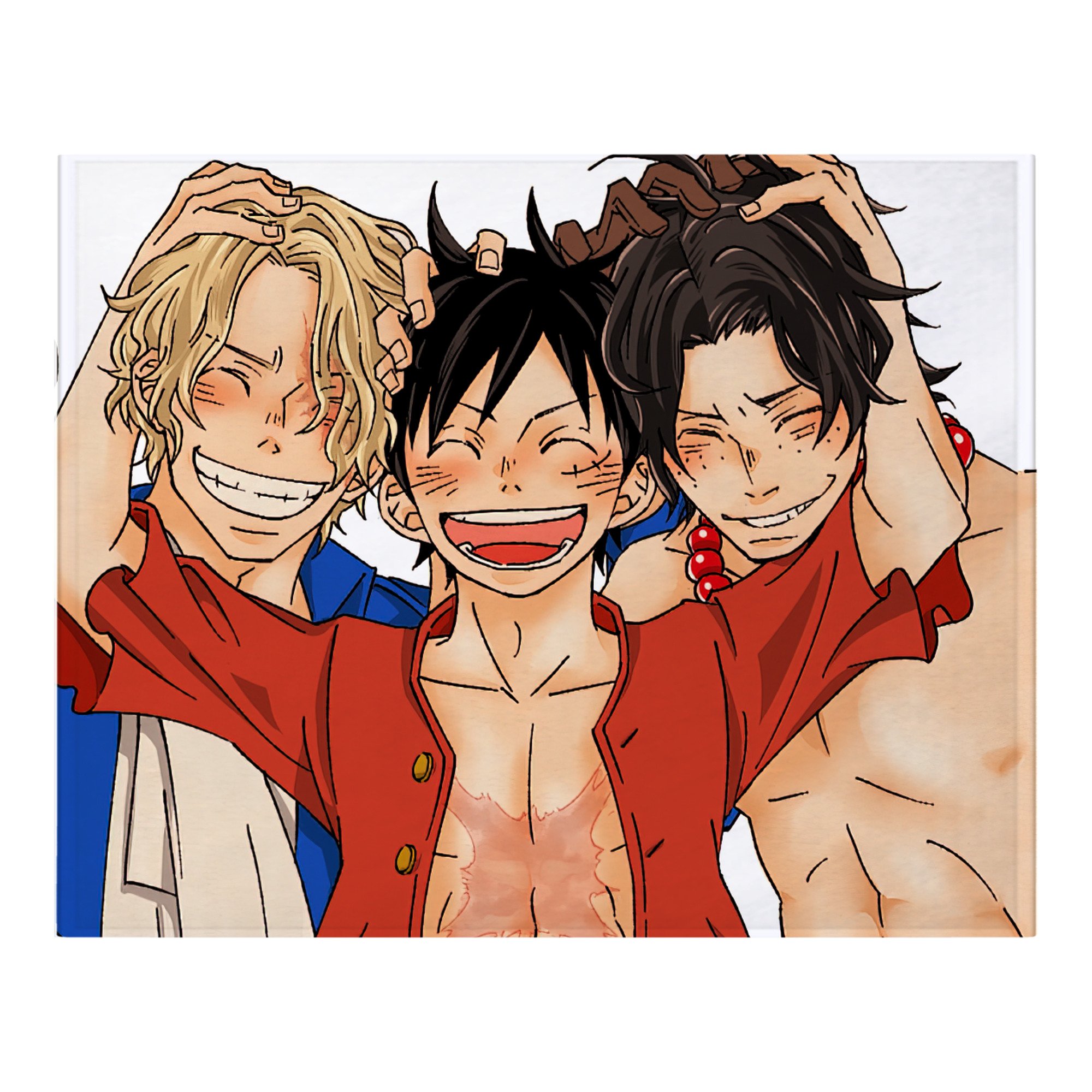 （画像用） ワンピース ONE PIECE フランネルブランケット・多サイズ対応（横型）