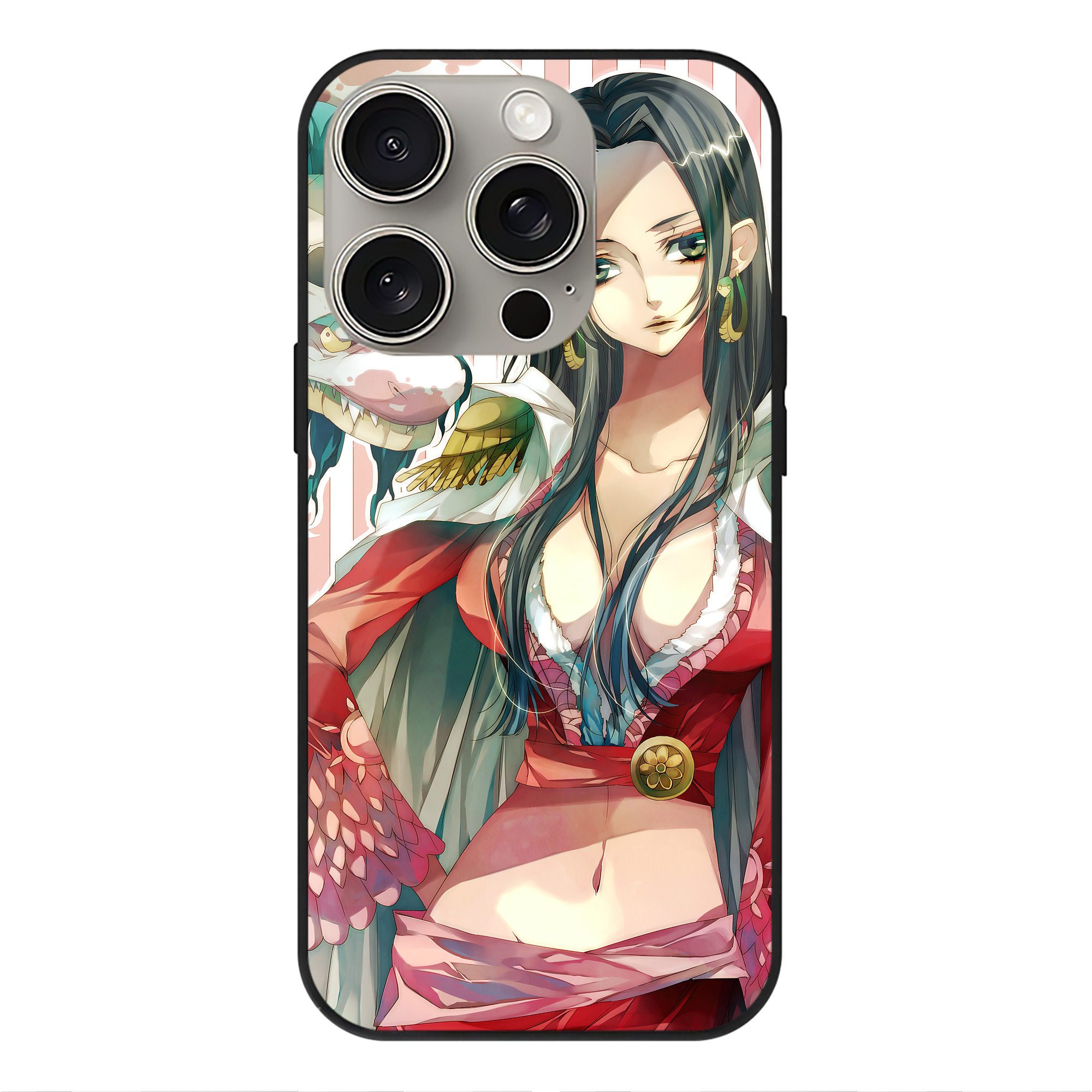 （画像用） ワンピース ONE PIECE 【iPhone15Pro対応】スマホケース 耐衝撃＆黄変防止 背面ガラス