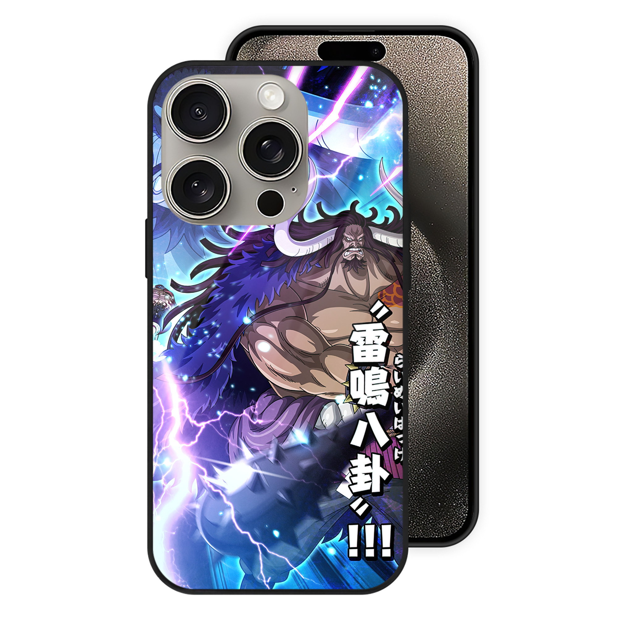 ワンピース ONE PIECE 【iPhone15Pro対応】スマホケース 耐衝撃＆黄変防止 背面ガラス