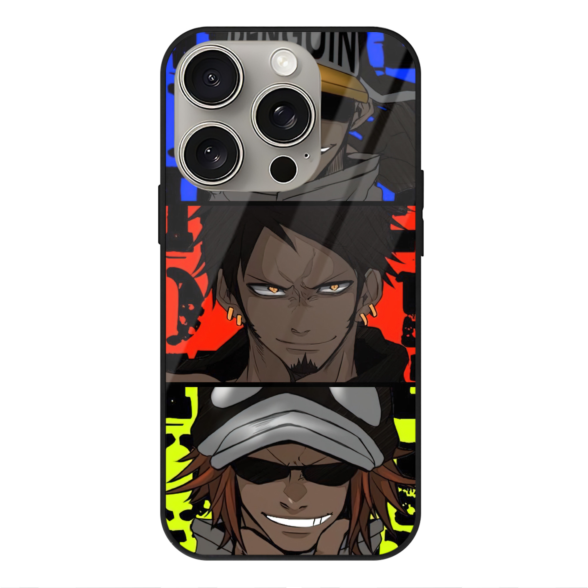 （画像用） ワンピース ONE PIECE 【iPhone15Pro対応】スマホケース 耐衝撃＆黄変防止 背面ガラス