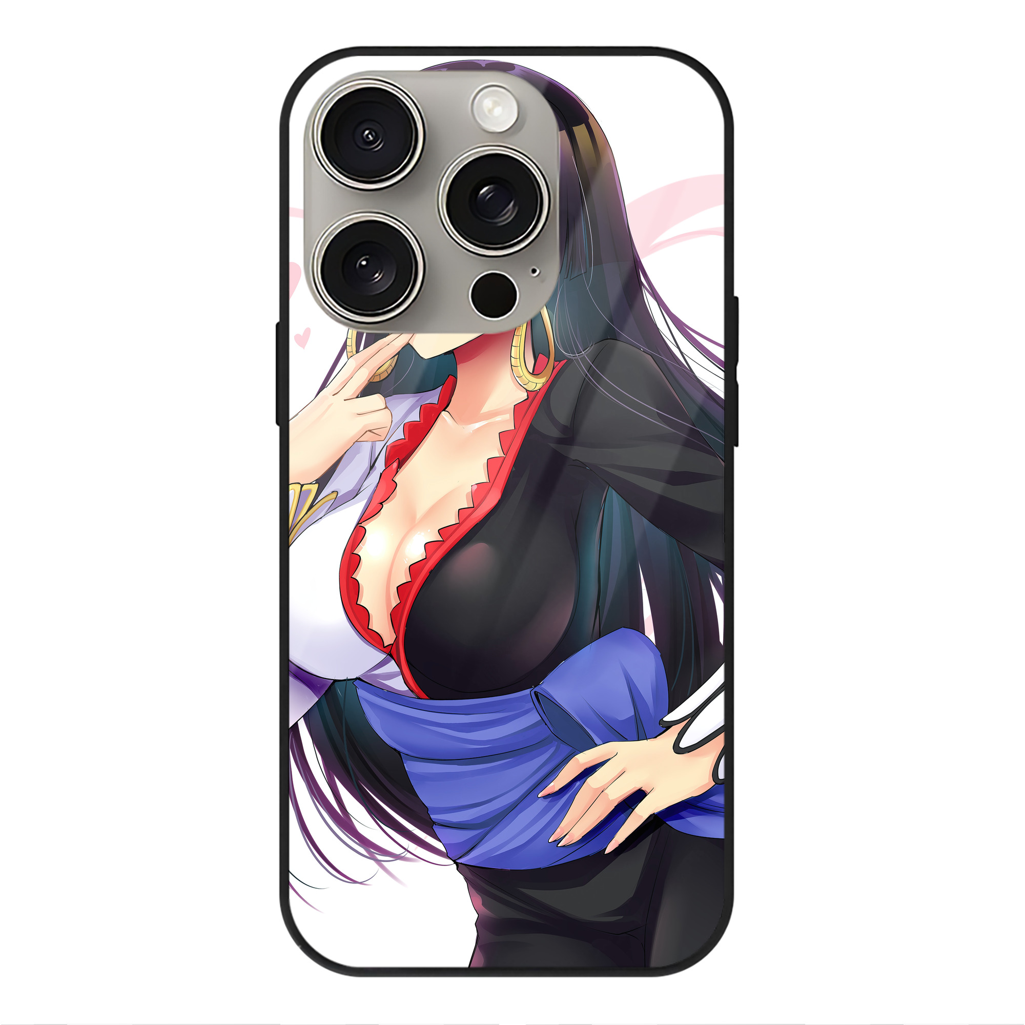 （画像用） ワンピース ONE PIECE 【iPhone15Pro対応】スマホケース 耐衝撃＆黄変防止 背面ガラス