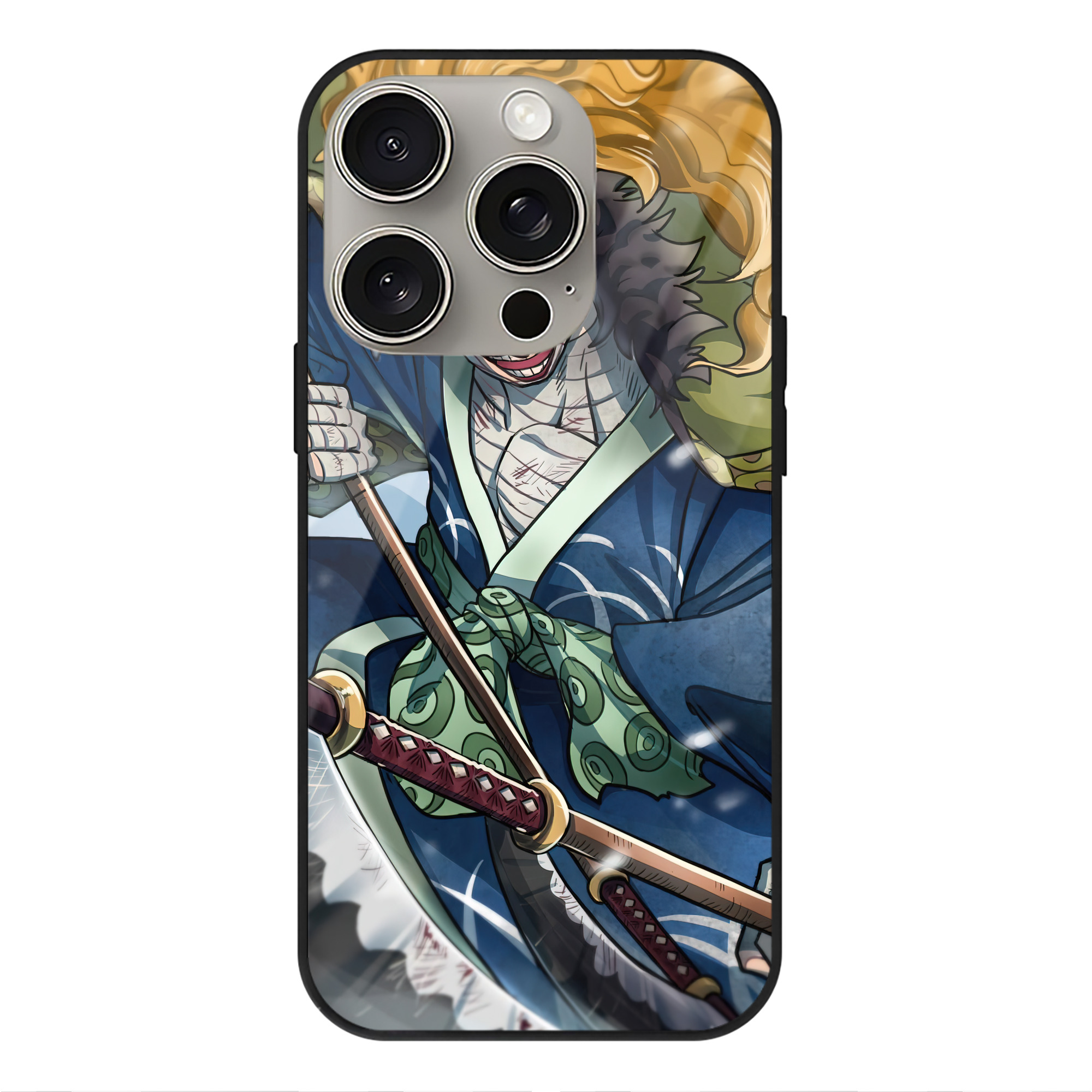 （画像用） ワンピース ONE PIECE 【iPhone15Pro対応】スマホケース 耐衝撃＆黄変防止 背面ガラス