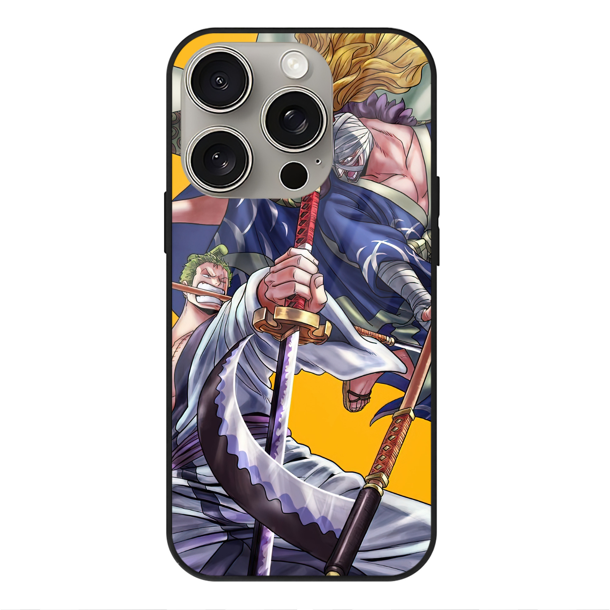 （画像用） ワンピース ONE PIECE 【iPhone15Pro対応】スマホケース 耐衝撃＆黄変防止 背面ガラス