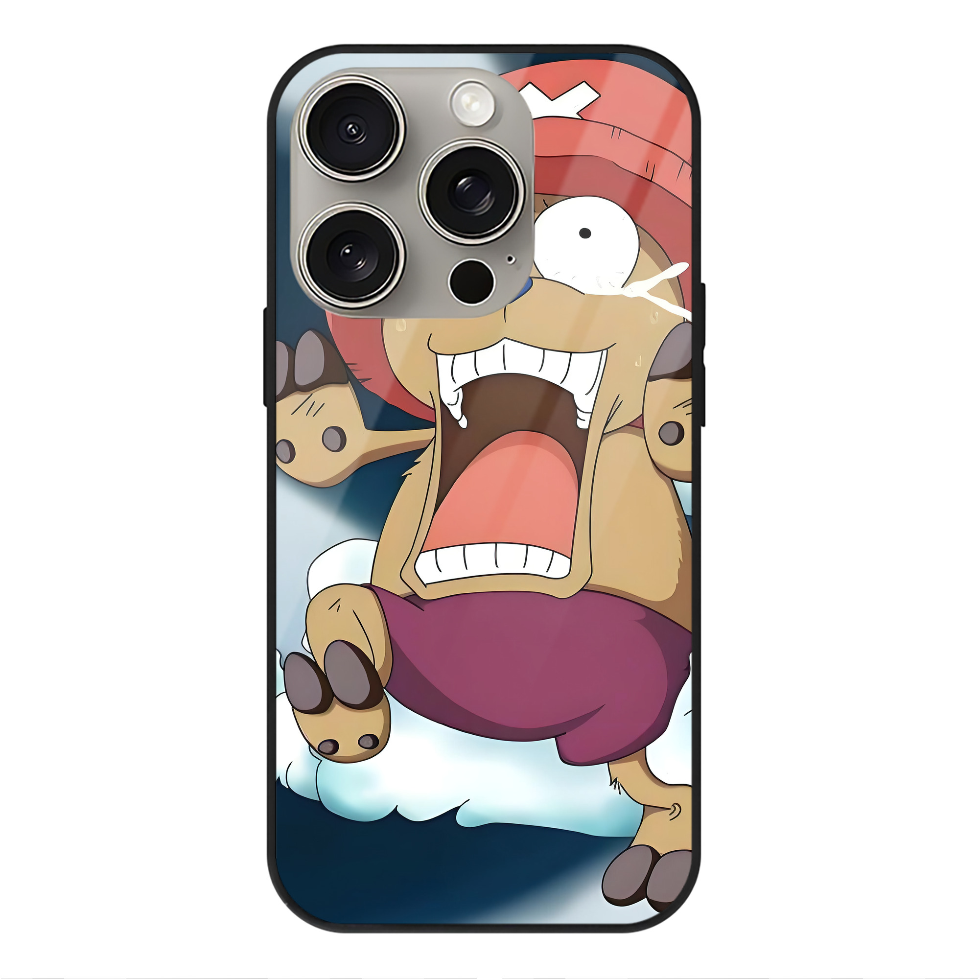 （画像用） ワンピース ONE PIECE 【iPhone15Pro対応】スマホケース 耐衝撃＆黄変防止 背面ガラス