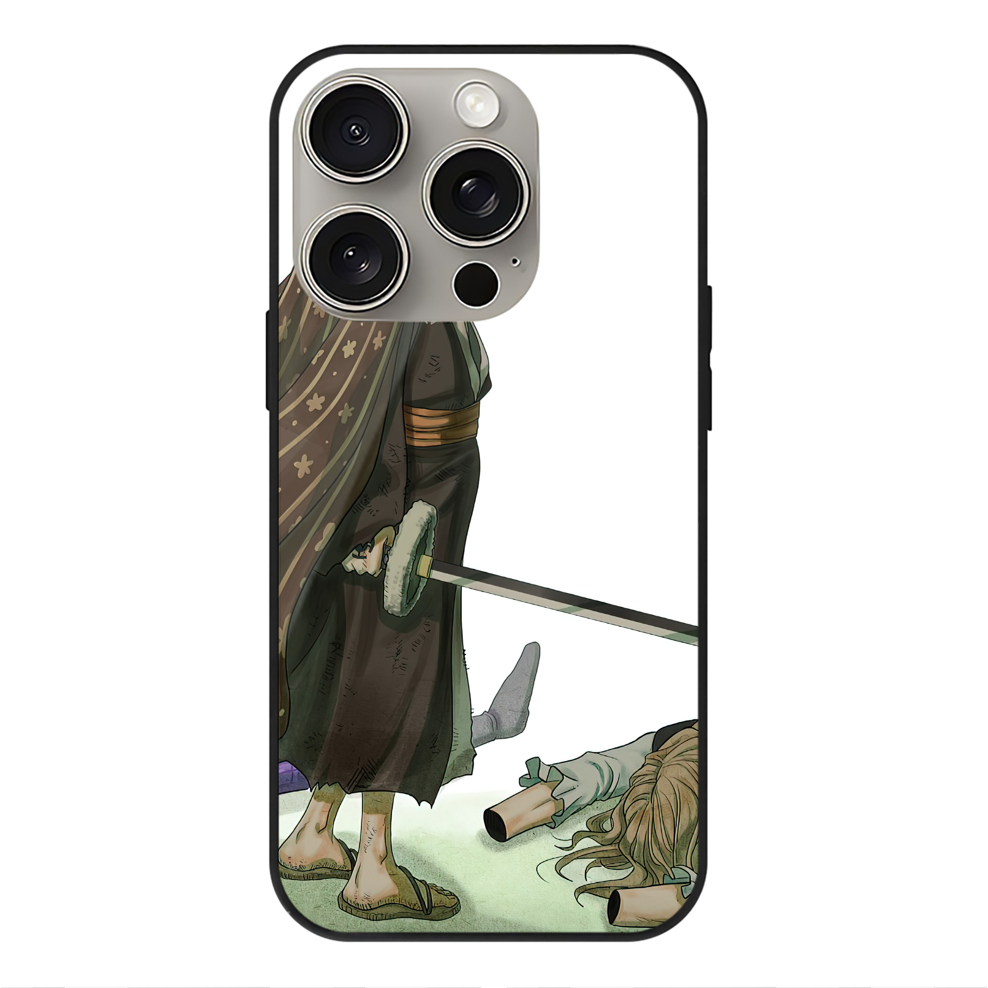 （画像用） ワンピース ONE PIECE 【iPhone15Pro対応】スマホケース 耐衝撃＆黄変防止 背面ガラス